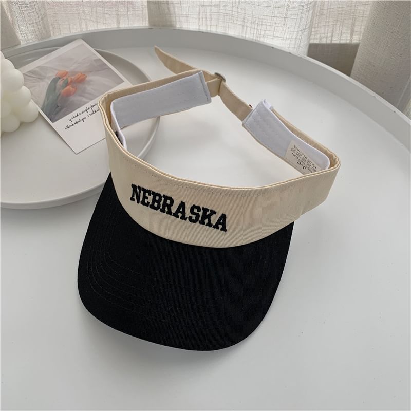 Lettering Sun Cap