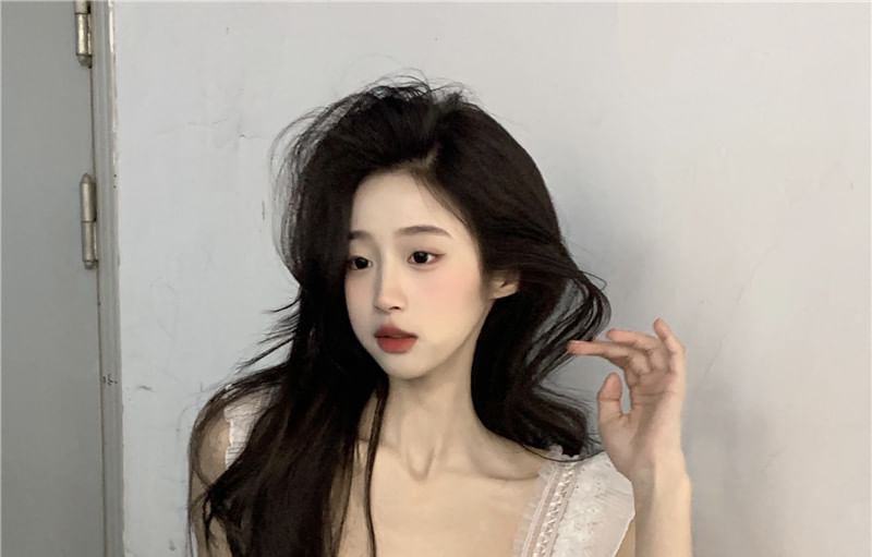 Plain Neck Top Square Tank Crop