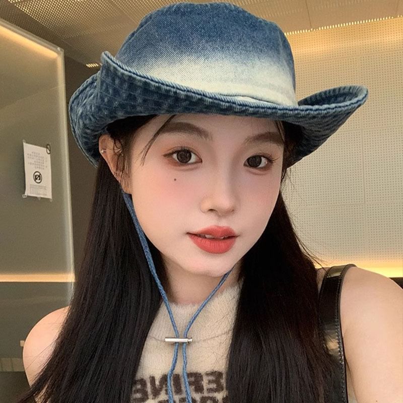 Hat Denim Cowboy