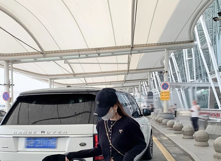 Waist Floral Skirt Midi A-Line Elastic