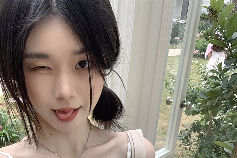 Floral Cami Cropped Top Lace Trim