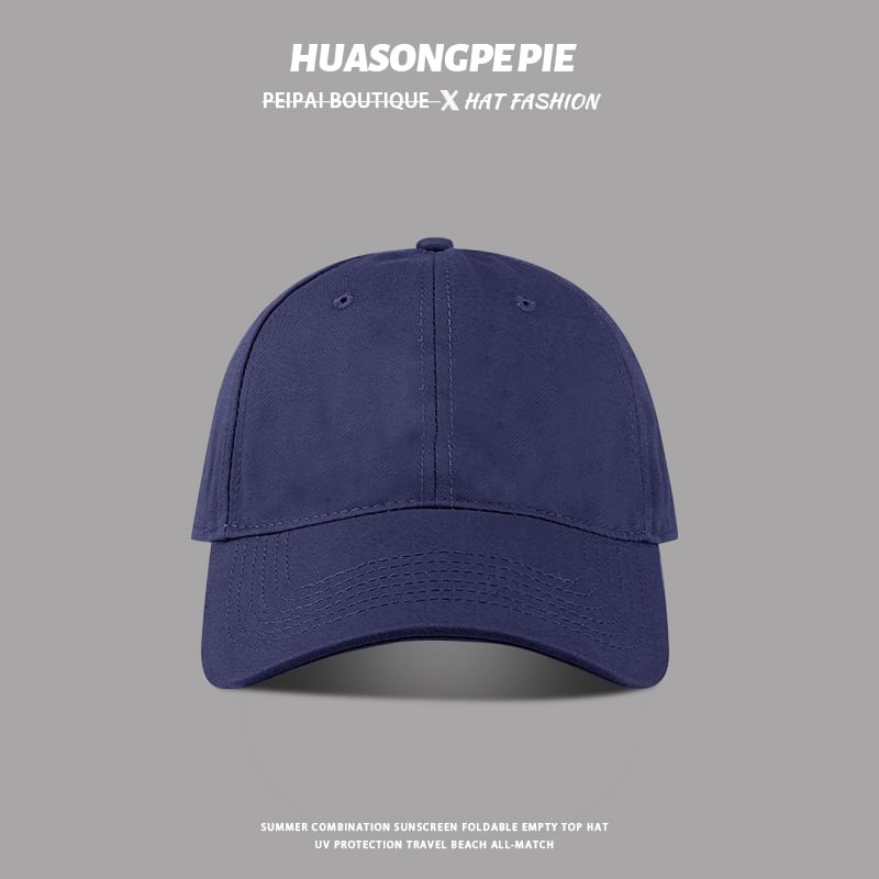 Plain Baseball Cap