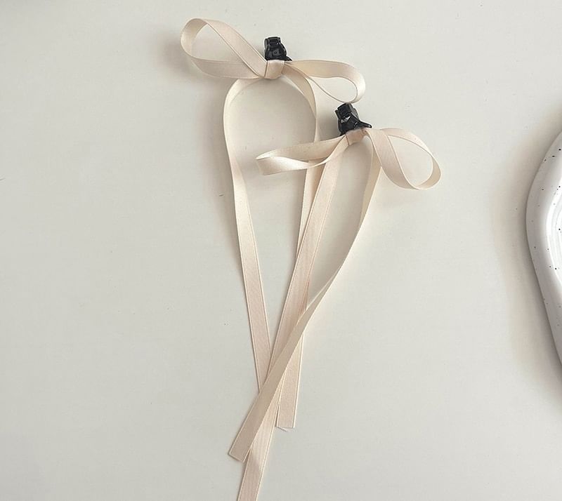 Set of 2: Ribbon Hair Clip