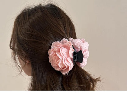 Floral Lace Hair Clamp