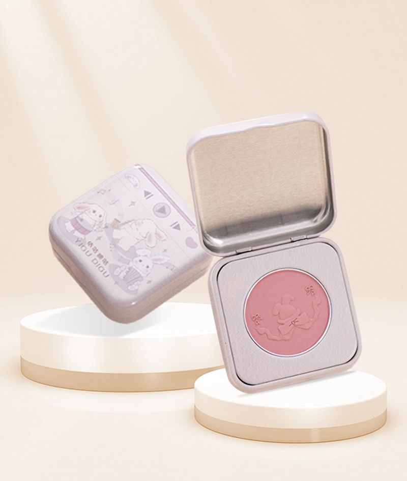 Orchestra Series Metal Box Powder Blusher