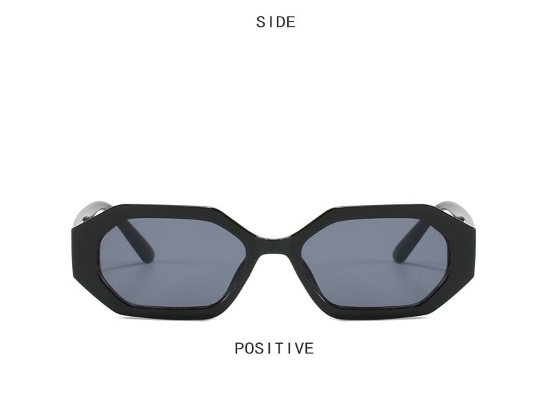 Geometric Frame Sunglasses