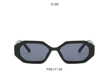 Geometric Frame Sunglasses