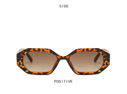 Geometric Frame Sunglasses