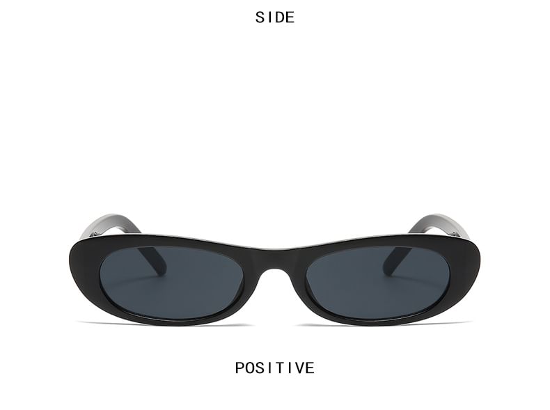 Oval Frame Sunglasses