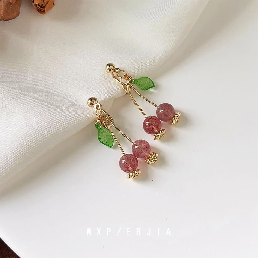 Drop Cherry Earring