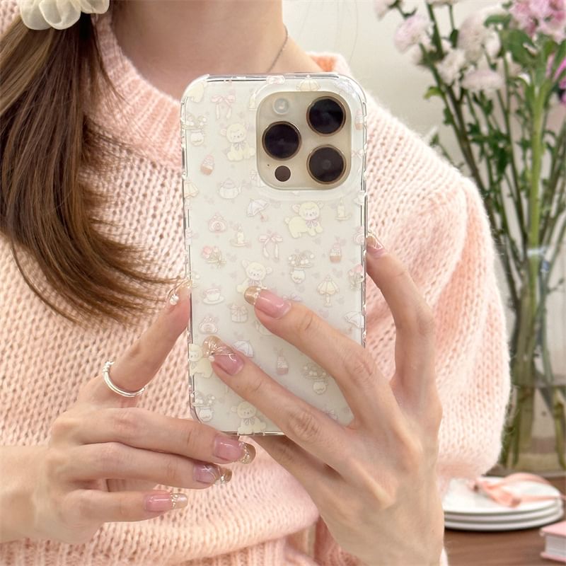 Sheep Phone Case - 15 Pro Max / 15 Pro / 15 / 14 Pro Max / 14 Pro / 14 / 13 Pro Max / 13 Pro / 13 / 12 Pro Max / 12 Pro / 12