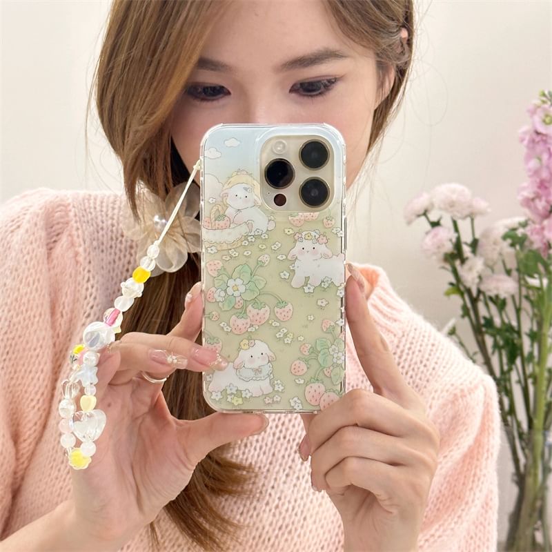 Sheep Phone Case - 15 Pro Max / 15 Pro / 15 / 14 Pro Max / 14 Pro / 14 / 13 Pro Max / 13 Pro / 13 / 12 Pro Max / 12 Pro / 12