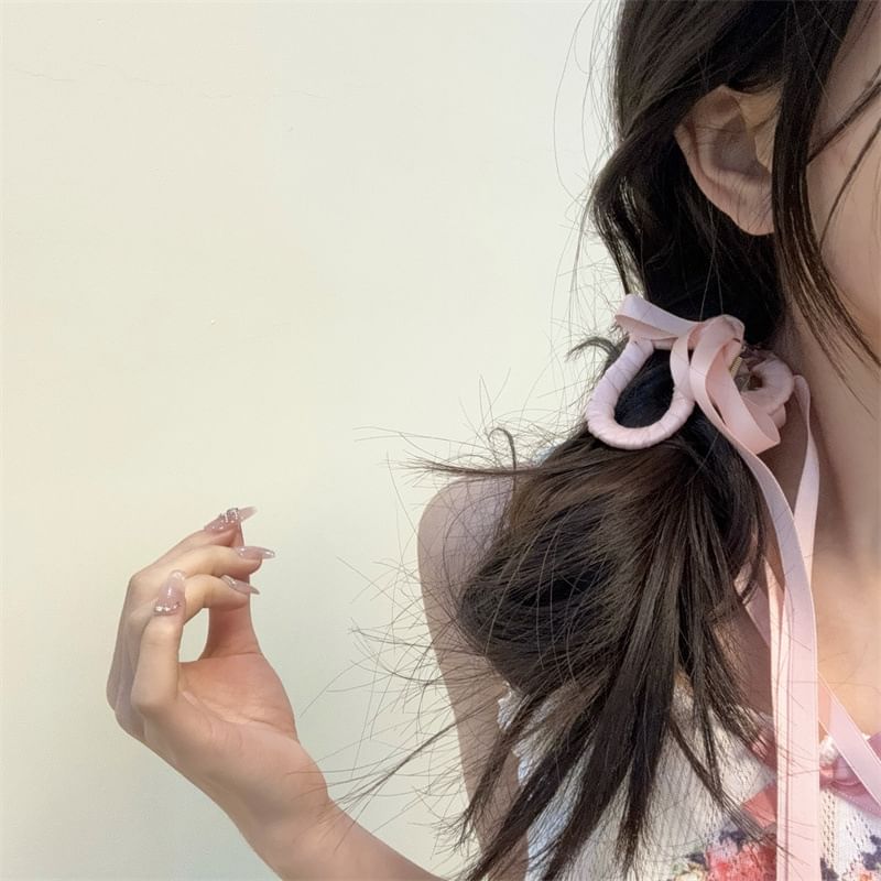 Hair Ribbon Heart Clamp