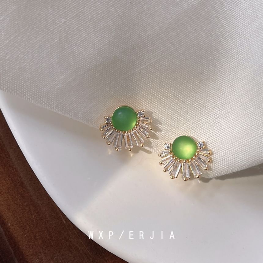 Ear Faux Alloy Rhinestone Cuff Gemstone