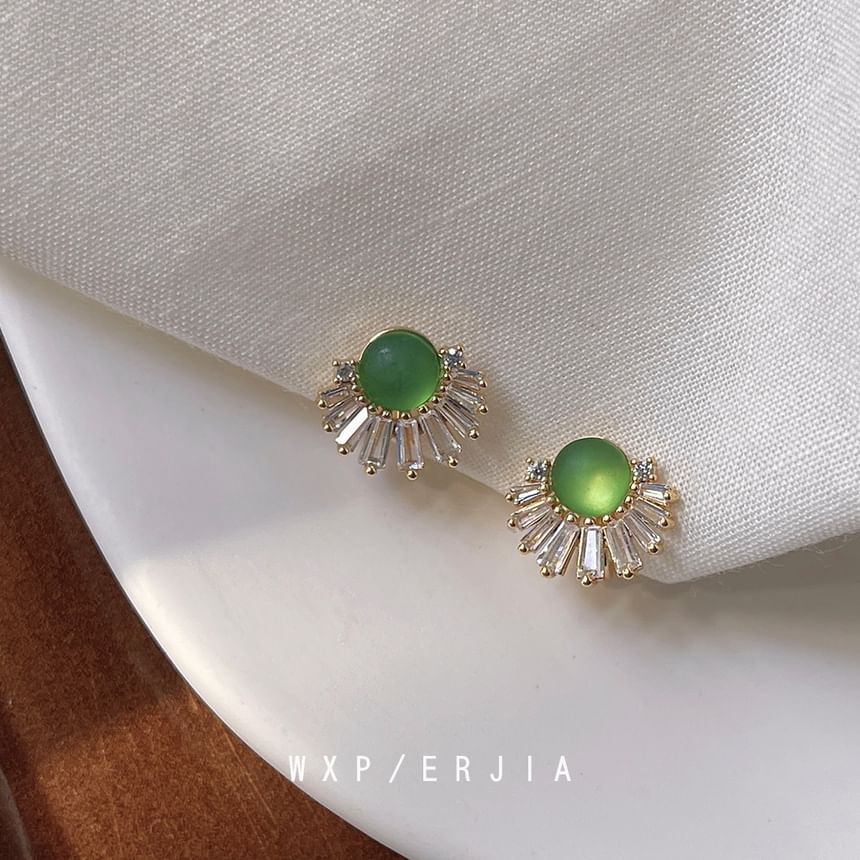 Ear Faux Alloy Rhinestone Cuff Gemstone