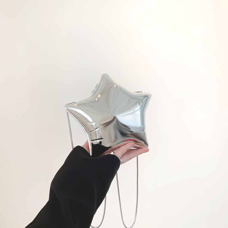 Chain Crossbody Strap Star Bag