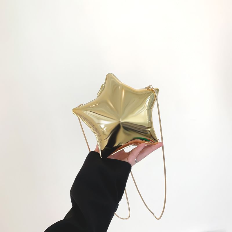 Chain Crossbody Strap Star Bag
