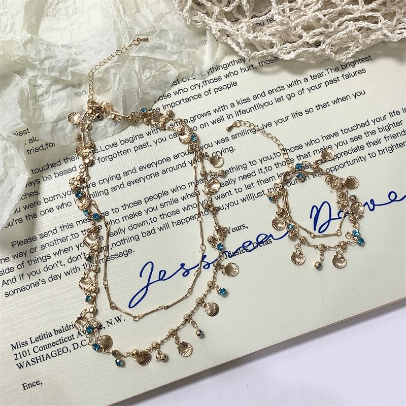 Rhinestone Bracelet / Necklace