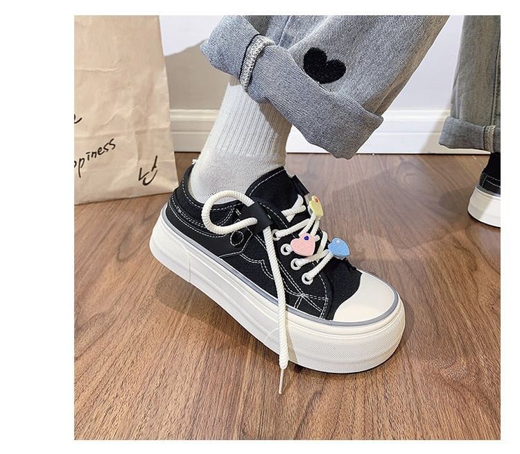 Platform Canvas Sneakers