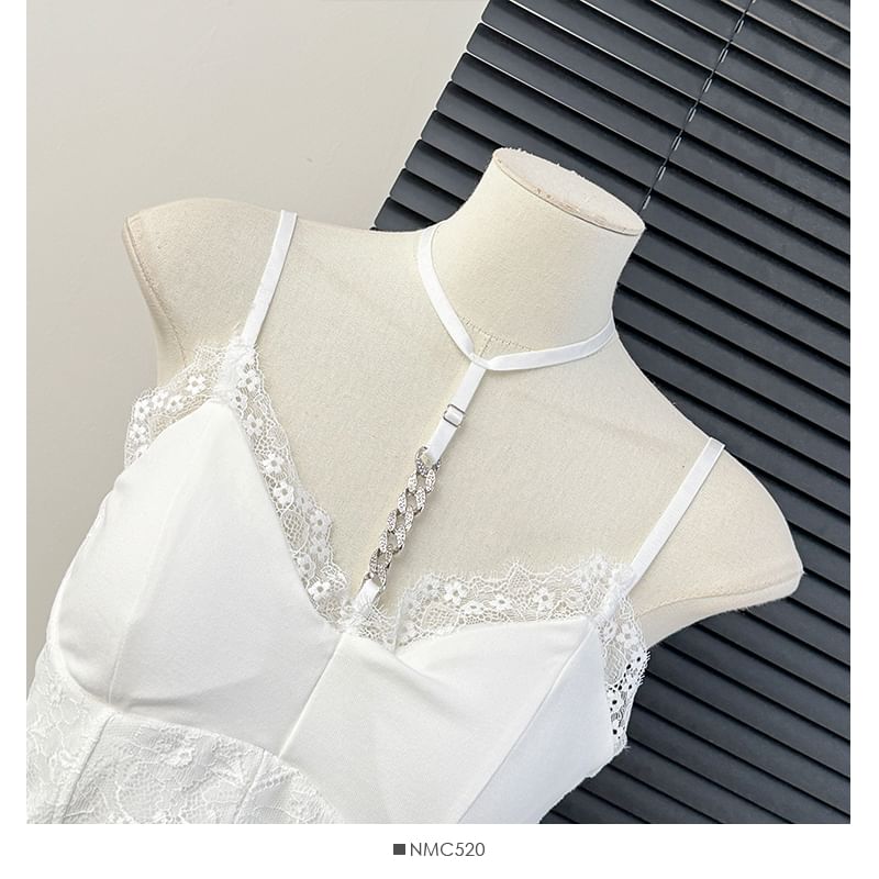 Lace-Trim Camisole Top