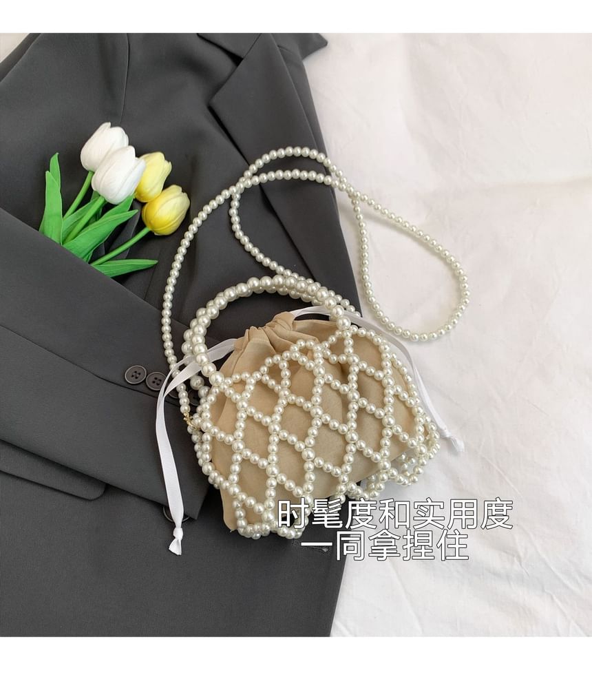 Bag (Various Designs) Crossbody Faux Pearl