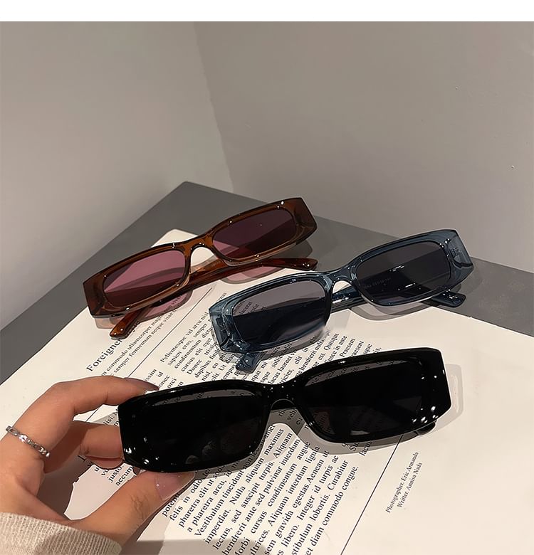Rectangle Vintage Sunglasses