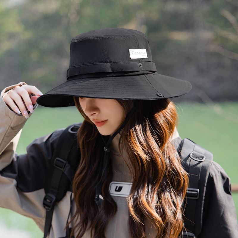 Boonie Lettering Applique Hat