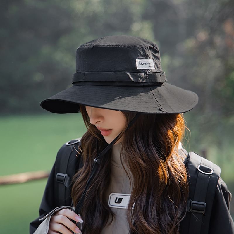 Boonie Lettering Applique Hat