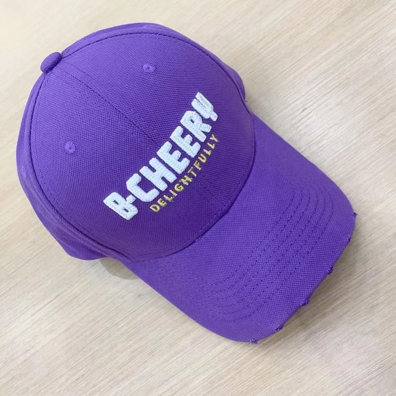 Cap Lettering Embroidered Baseball