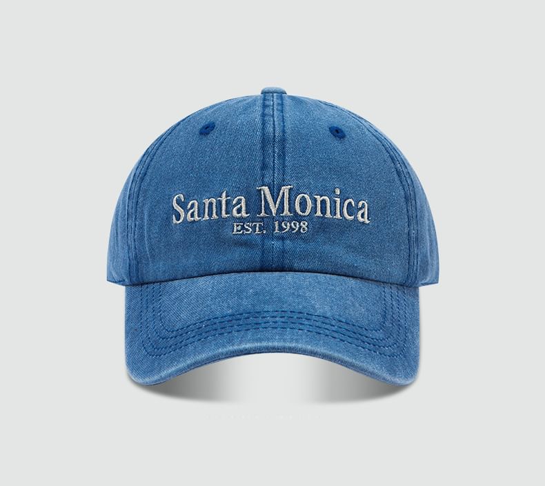 Embroidered Baseball Cap Lettering