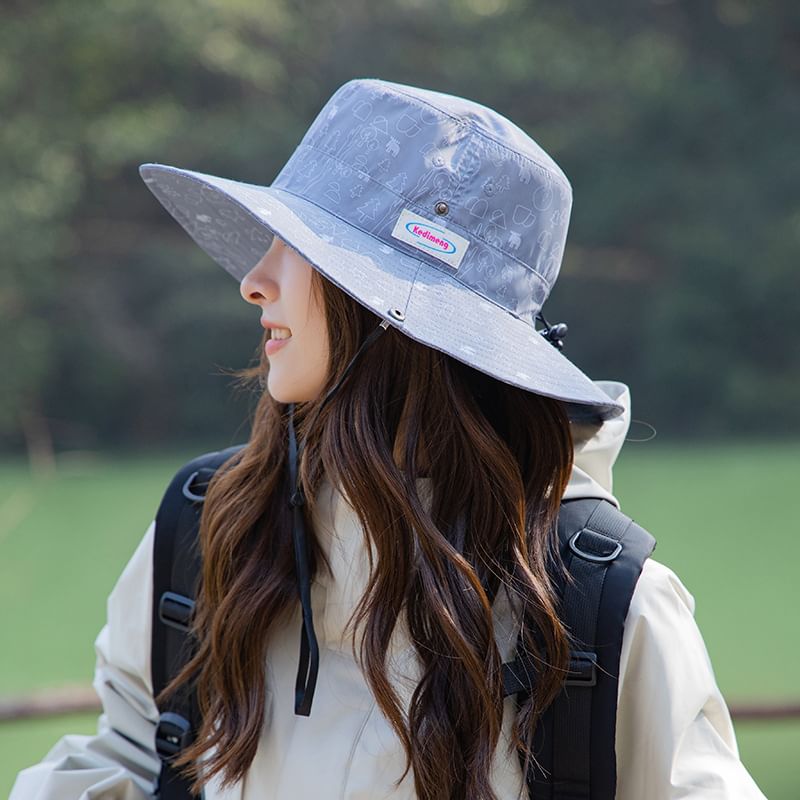 Boonie Applique Print Hat