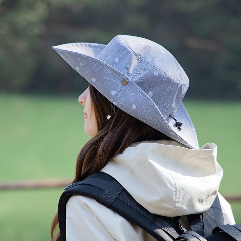 Boonie Applique Print Hat