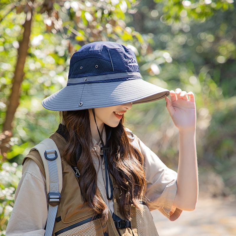 Embroidered Hat Mountain Boonie