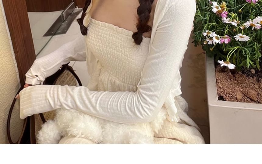 Knit Bucket Eyelet Hat