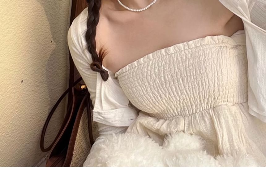 Knit Bucket Eyelet Hat