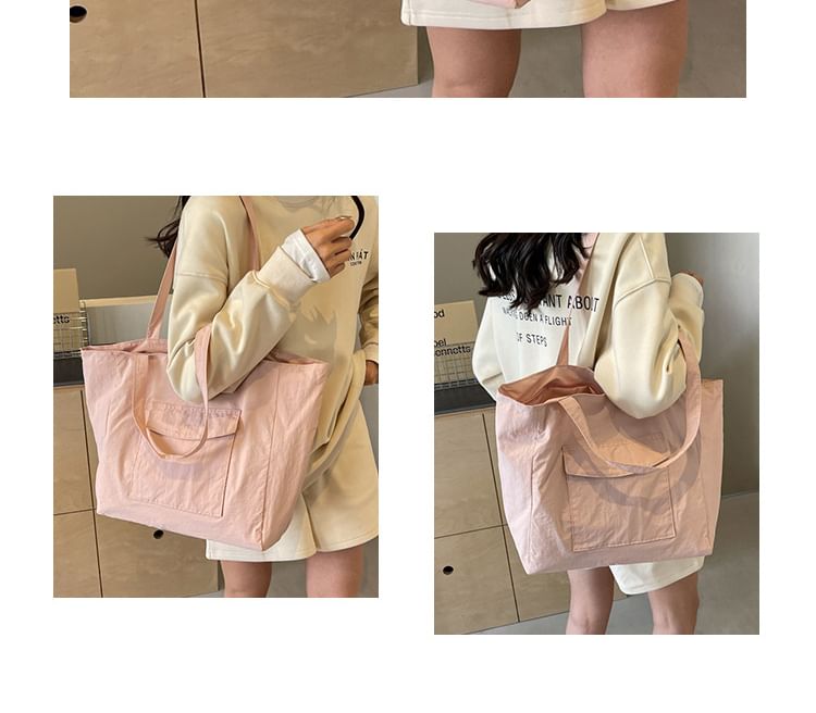 Multi-Pocket Tote Bag