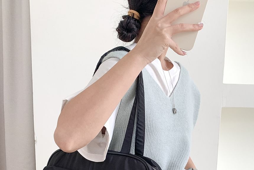 Plain Tote Nylon Bag