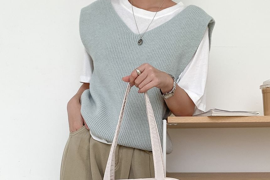 Plain Tote Nylon Bag