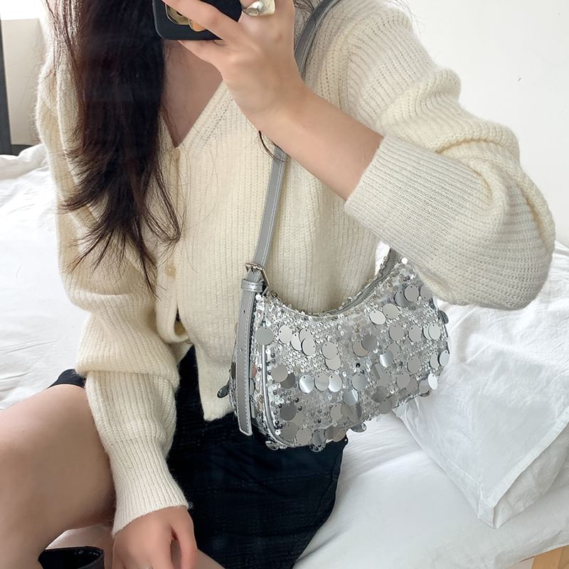 Sequin Shoulder Bag