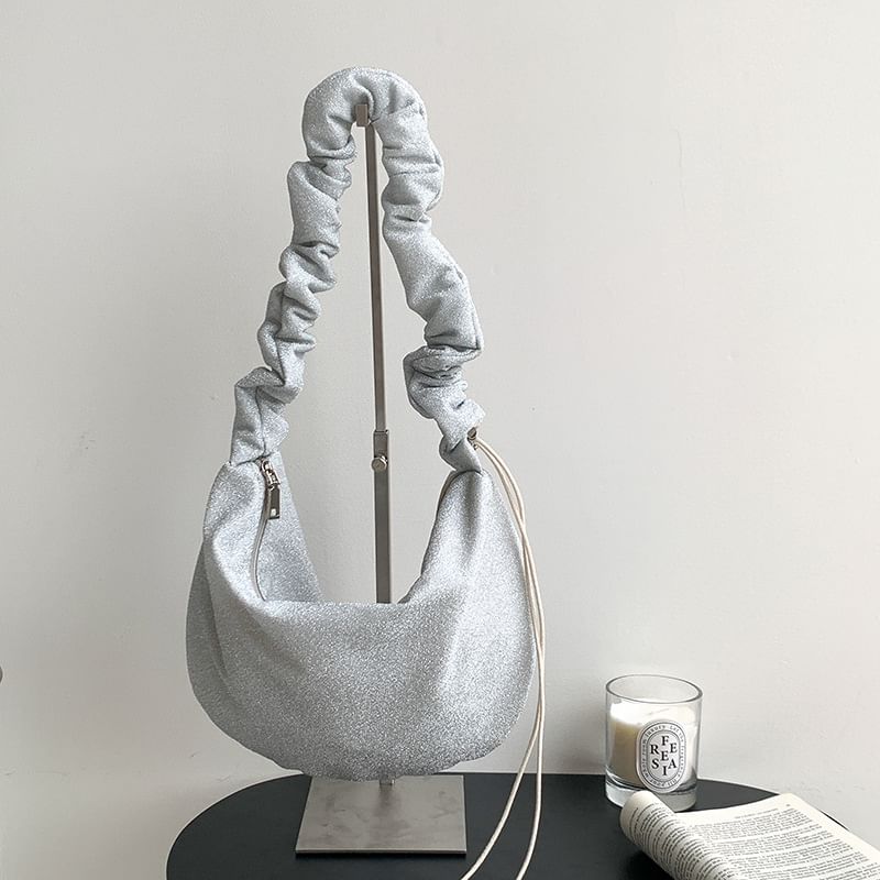 Ruched Hobo Bag