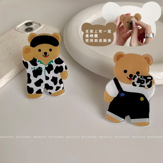 Dalmatian Bear Phone Stand