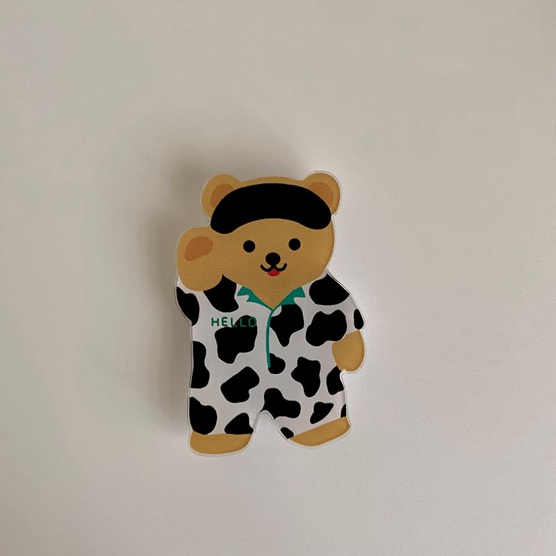 Dalmatian Bear Phone Stand