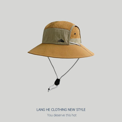 Color Panel Bucket Hat