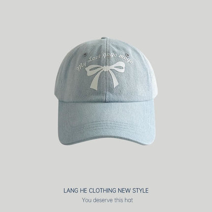 Bow Print Baseball Cap