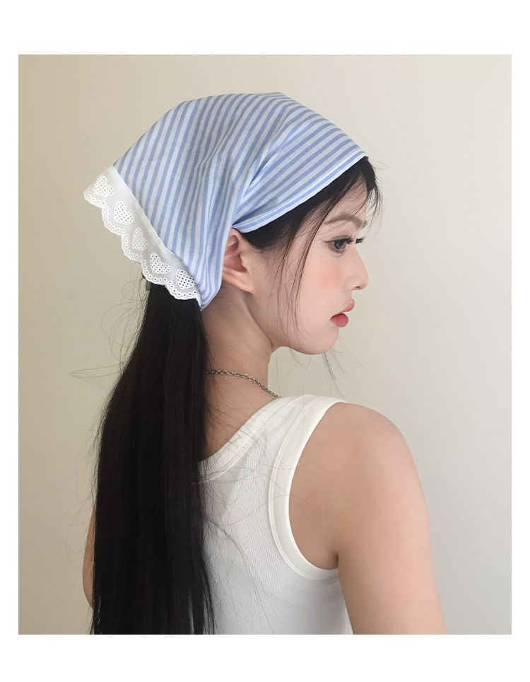 Triangle Head Trim Designs) Lace (Various Scarf