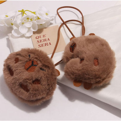 Capybara Chenille Bag Charm (Various Designs)