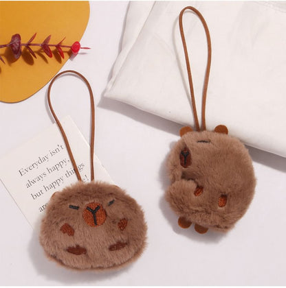 Capybara Chenille Bag Charm (Various Designs)