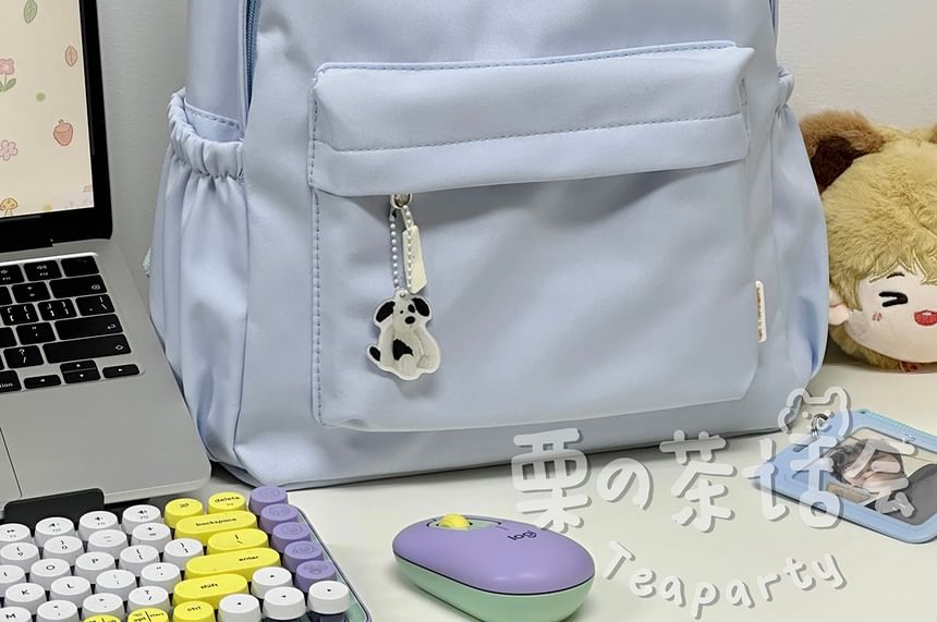 Plain Backpack / Bag Charm / Set