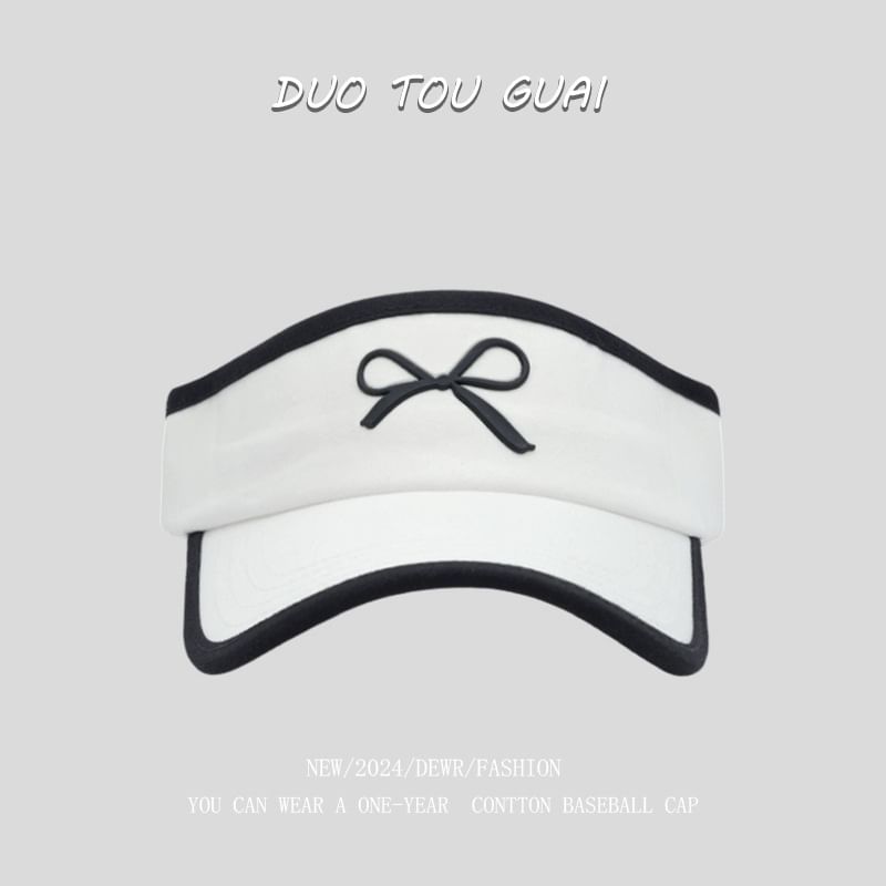 Visor Contrast Sun Bow Trim