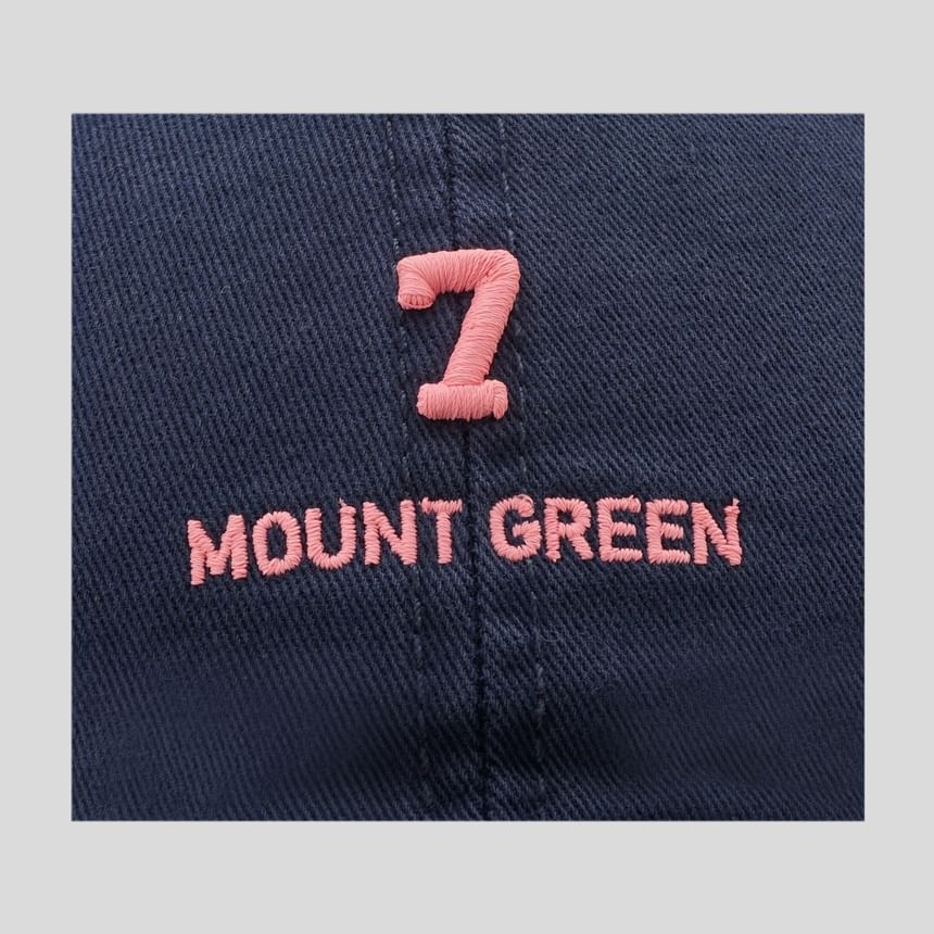Number Cap Baseball Embroidered